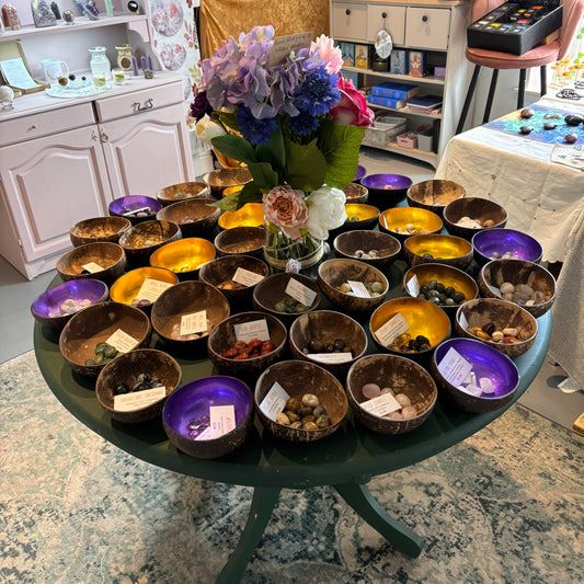 Coco-nuts about Crystal Tumble Stones