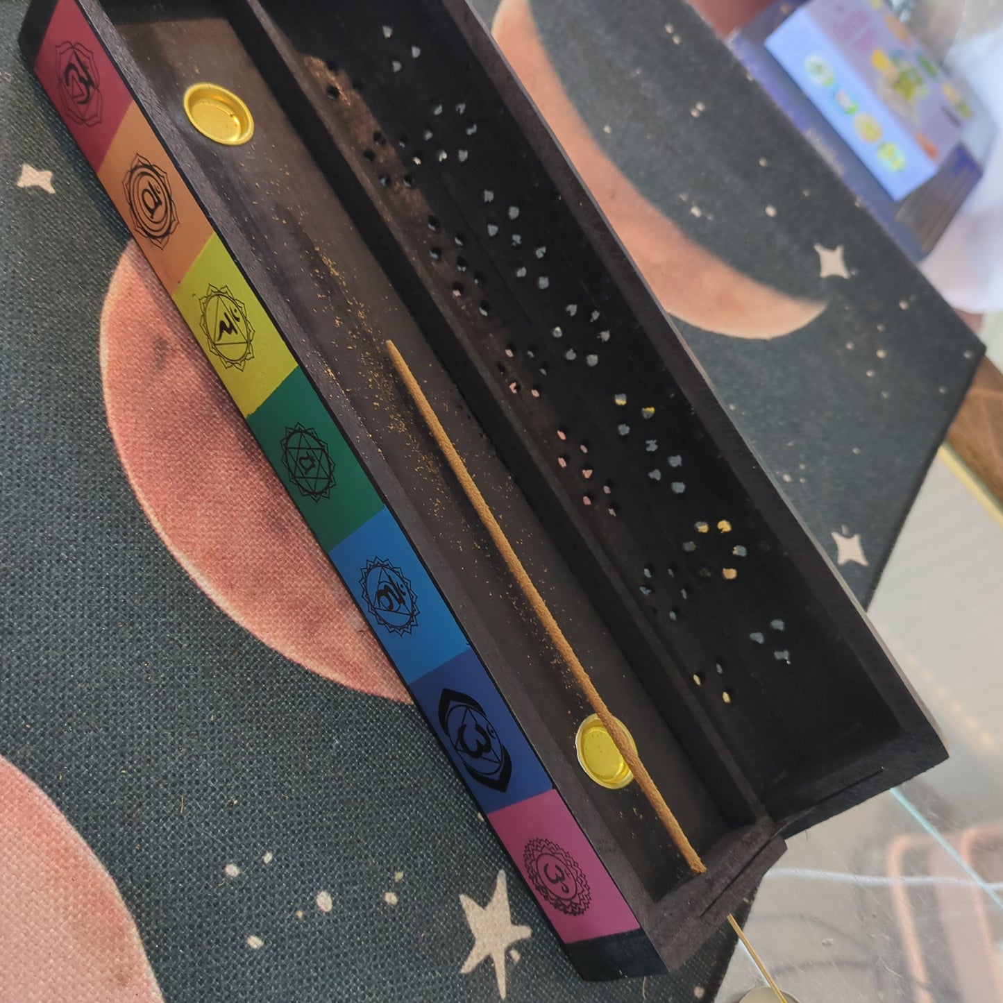 Incense Smoke Box (Chakra Style)
