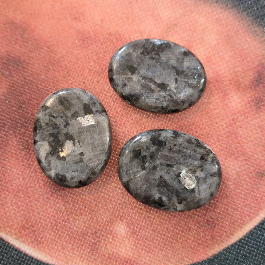 Larvikite Worry Stone