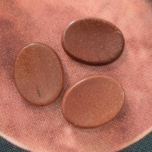 Goldstone Worry Stone