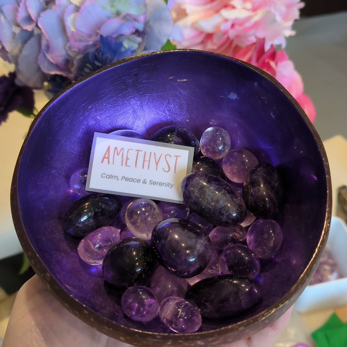 Amethyst Tumble Stone