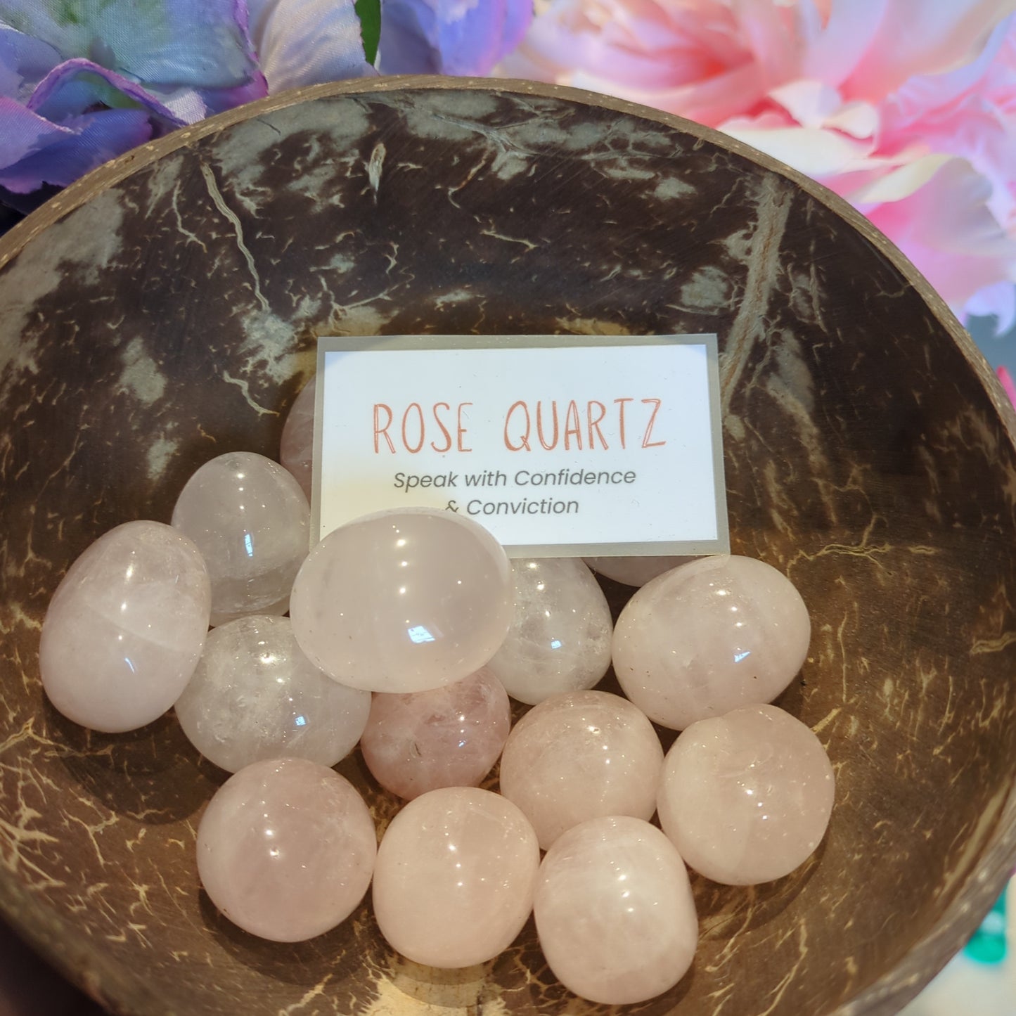 Rose Quartz Tumble Stone
