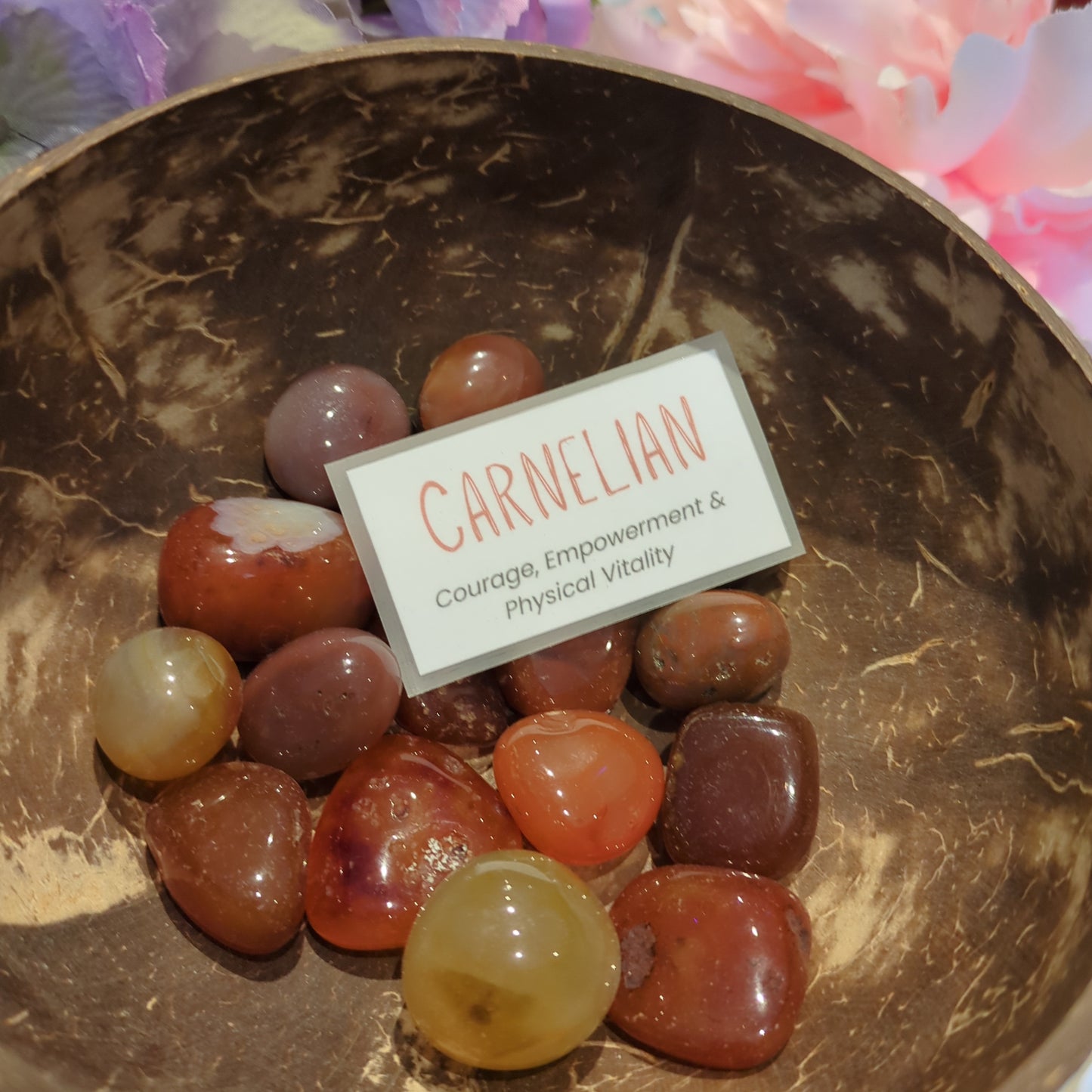 Carnelian Tumble Stone