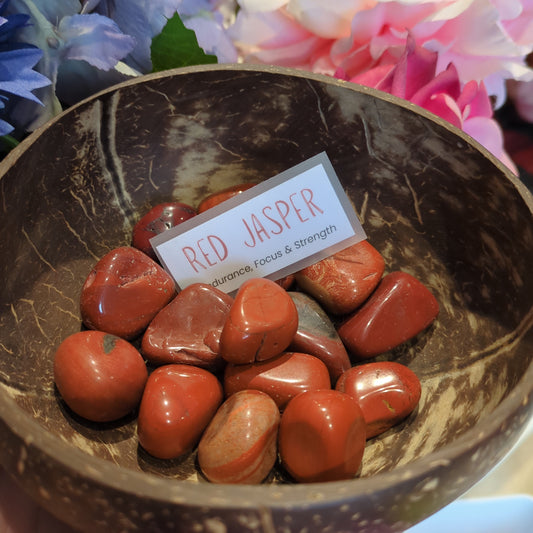 Red Jasper Tumble Stone