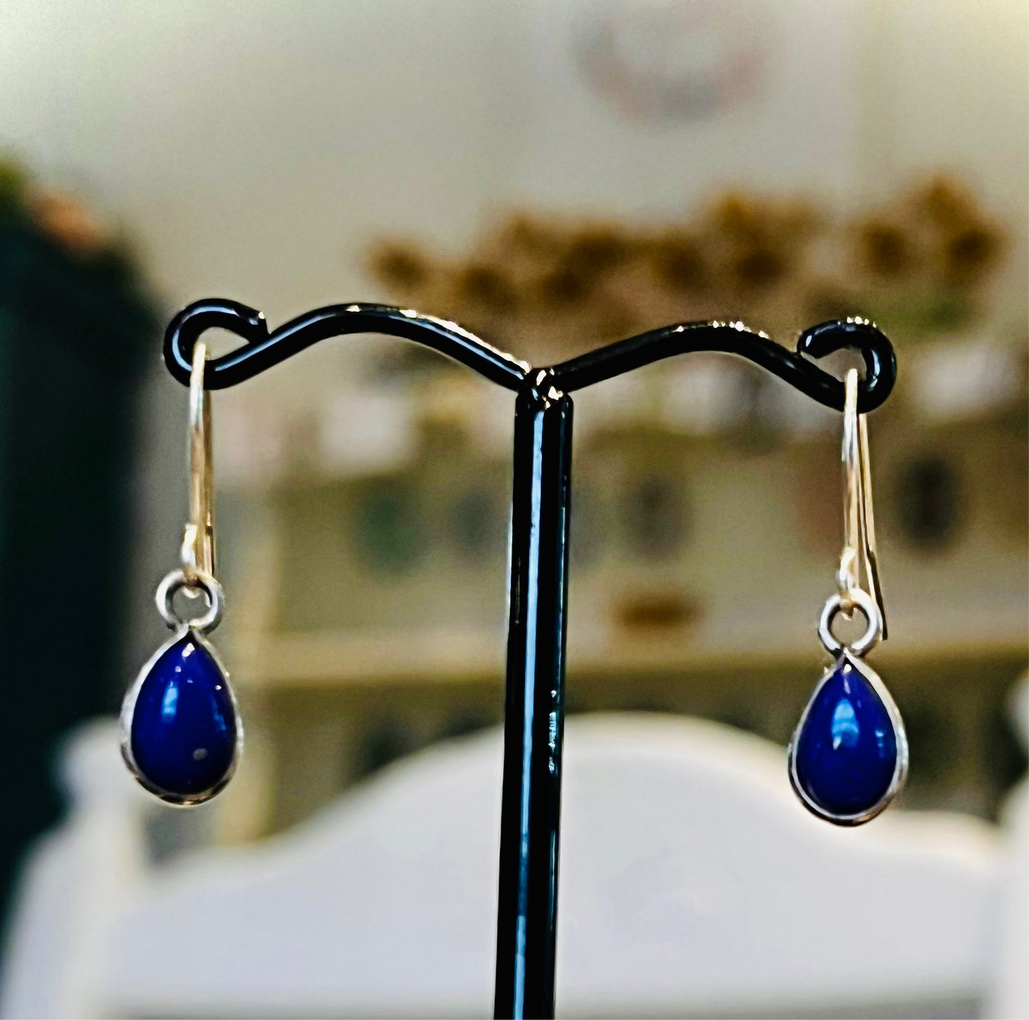 Tegan’s High Grade Lapis Lazuli Earrings