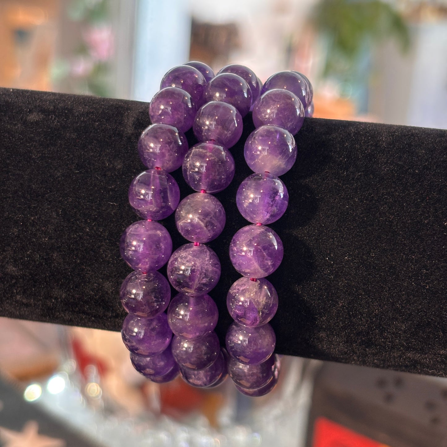 Amethyst Bracelet (10mm)