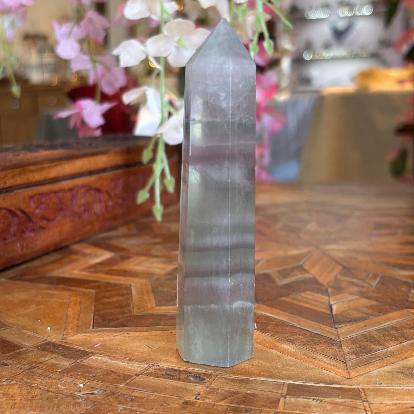 Aqua Fluorite Pillar (AFT02)