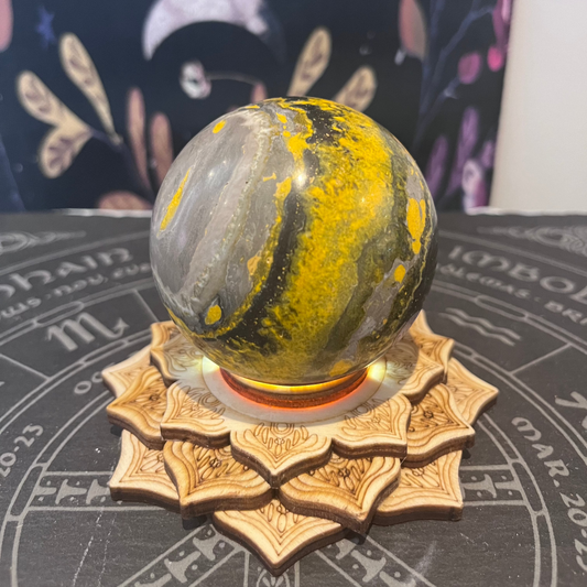 Bumblebee Jasper Sphere (BBJS04)