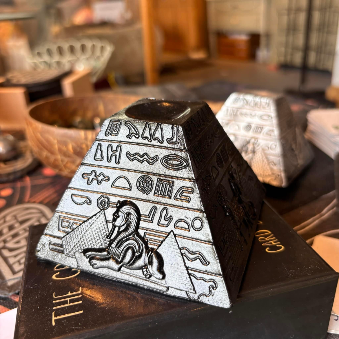 Egyptian Sphere Stands