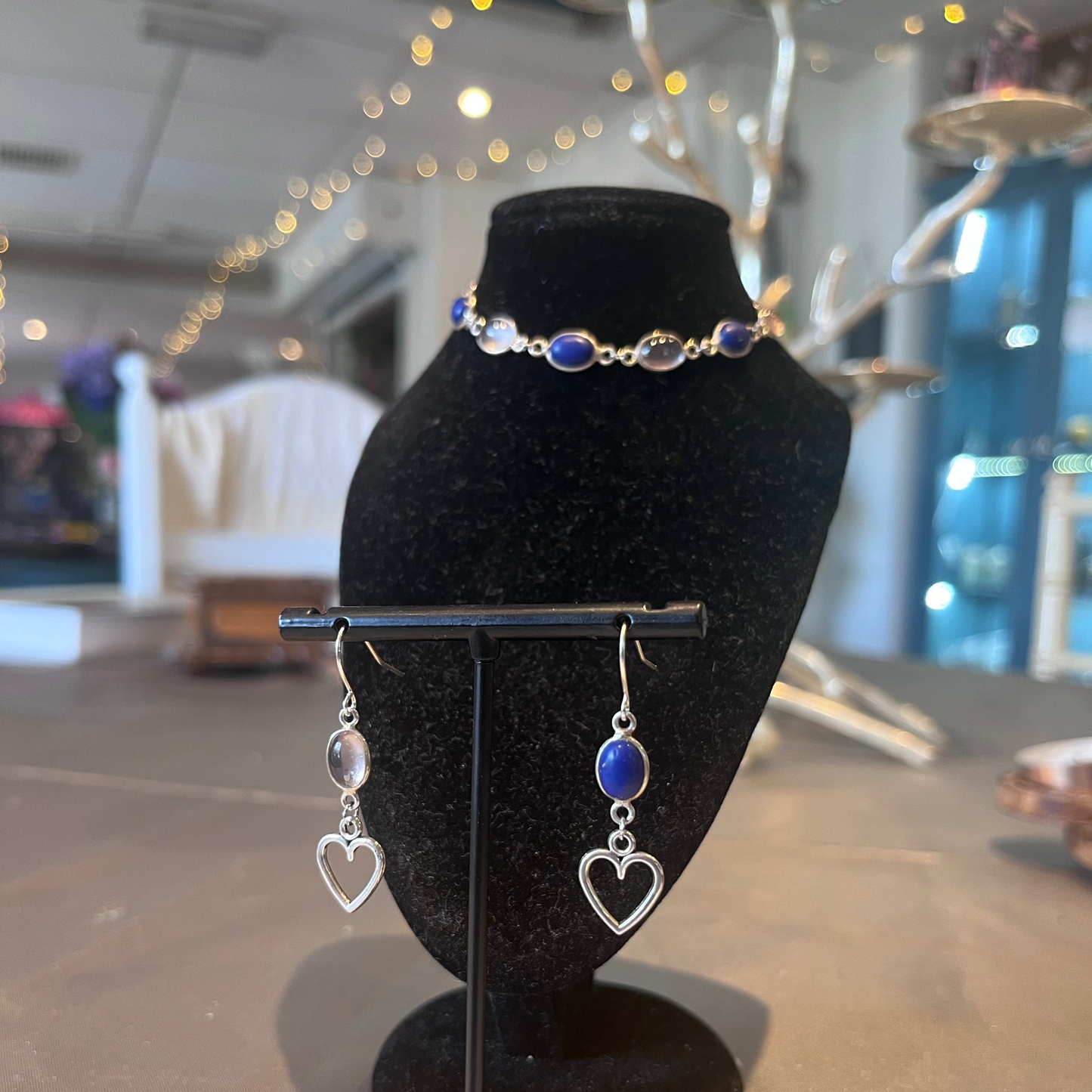 Tegan’s High Grade Lapis & Rose Quartz Set