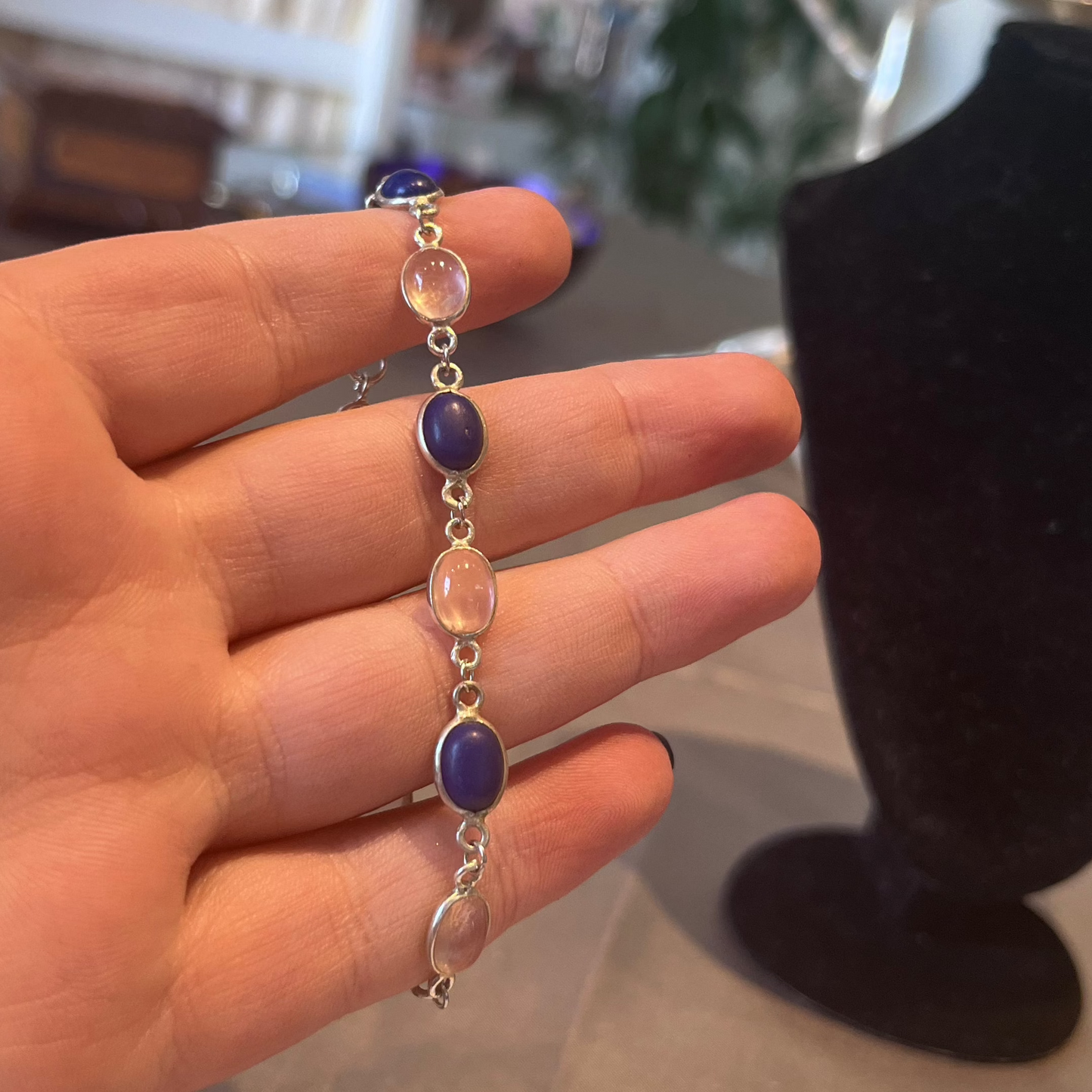 Tegan’s High Grade Lapis & Rose Quartz Set