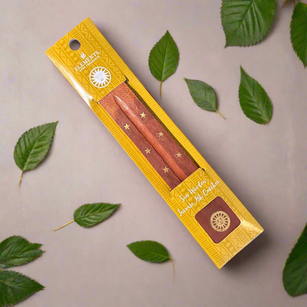 Wooden Incense Ash Catcher