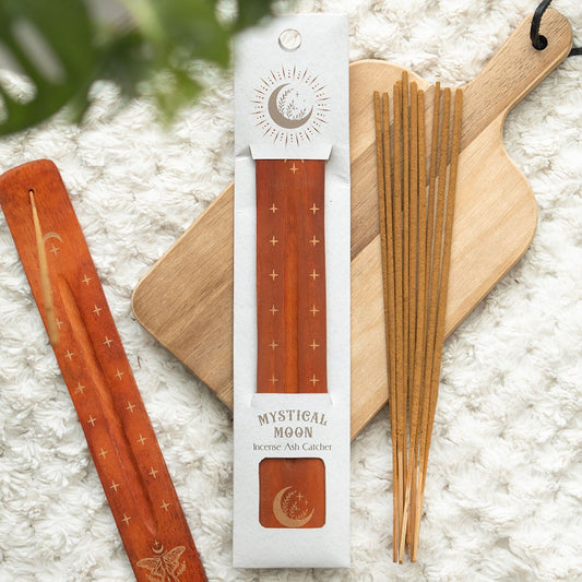Wooden Incense Ash Catcher