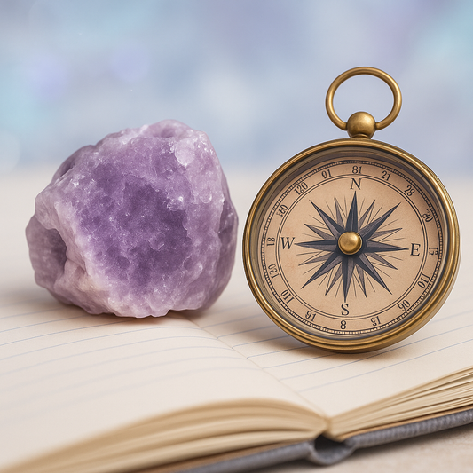 Lepidolite Crystal Workbook (One-Time Download – 40 Pages of Calm, Clarity & Crystal Connection)
