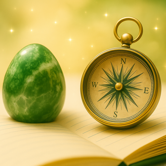 Moss Agate Crystal Workbook (One-Time Download – 40 Pages of Rooted Rituals & Gentle Healing Power)