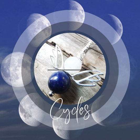 #13 The Angel of Cycles - Angel Pendant Necklace