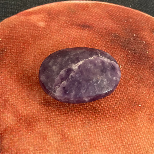 Small Lepidolite Palm Stone
