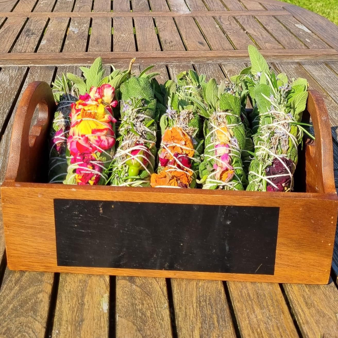 British Sage "Smudge" Bundles - Grown & Hand  Tied in Wales