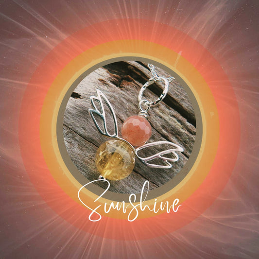 #4 The Angel of Sunshine - Angel Pendant Necklace