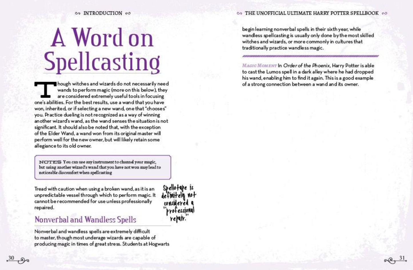 UNOFFICIAL ULTIMATE HARRY POTTER SPELLBOOK