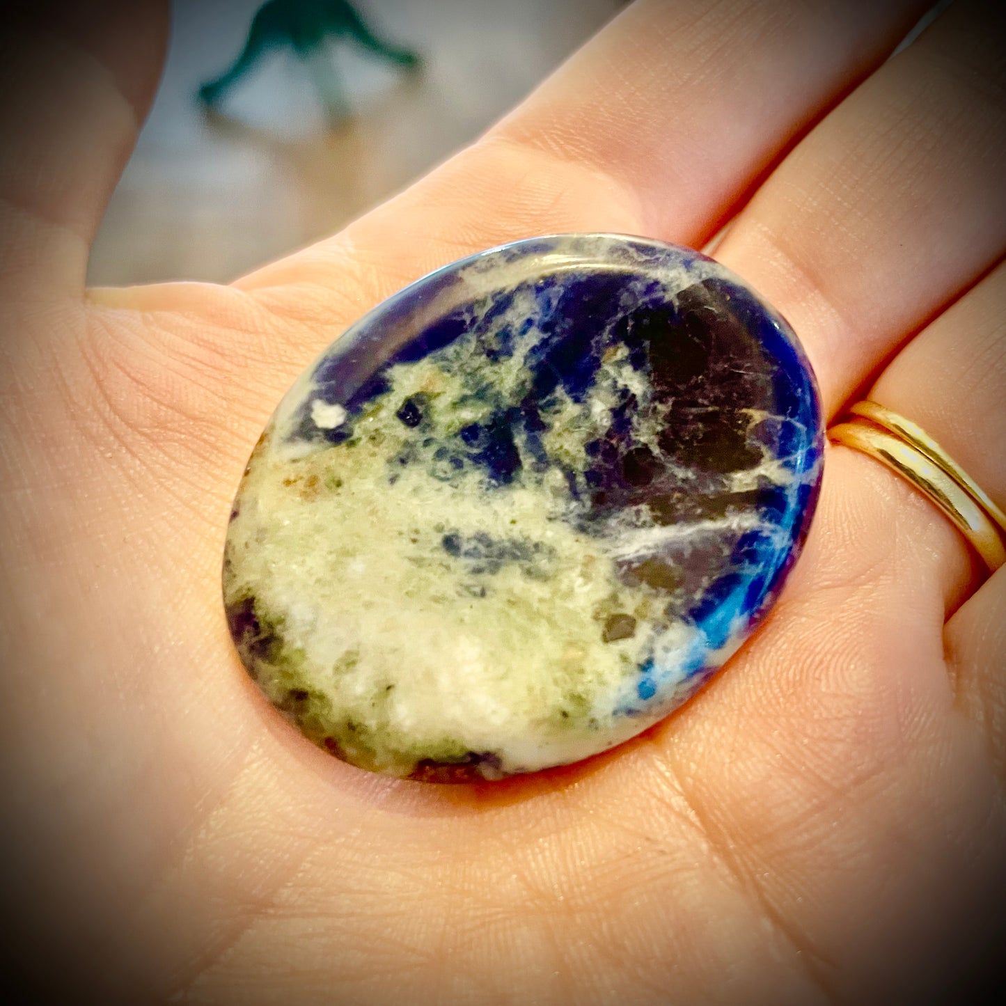 Sodalite Worry Stone