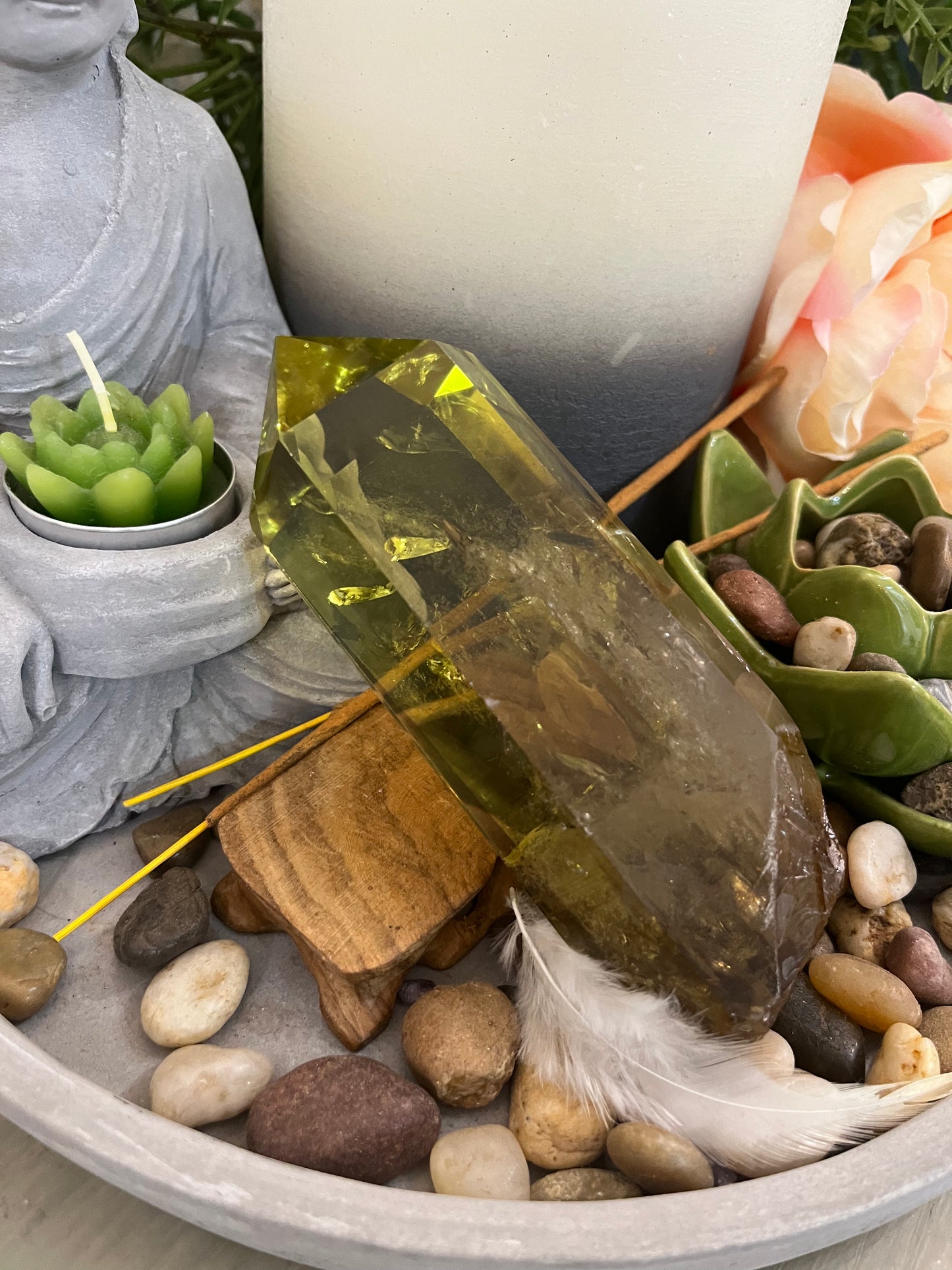 Large Citrine Wand (LCW01)