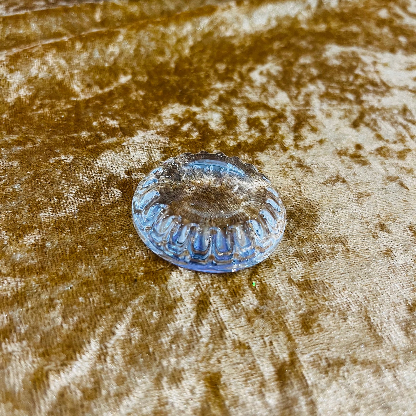 Glass “Jelly” Sphere Stand