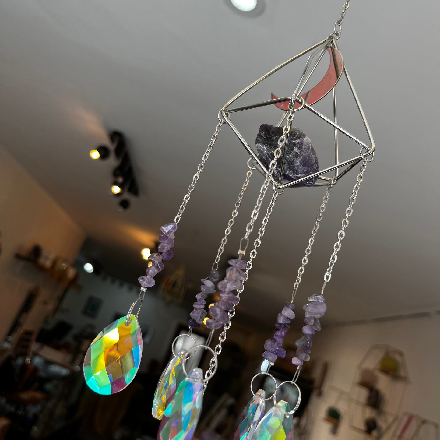 Amethyst Suncatcher Design 2