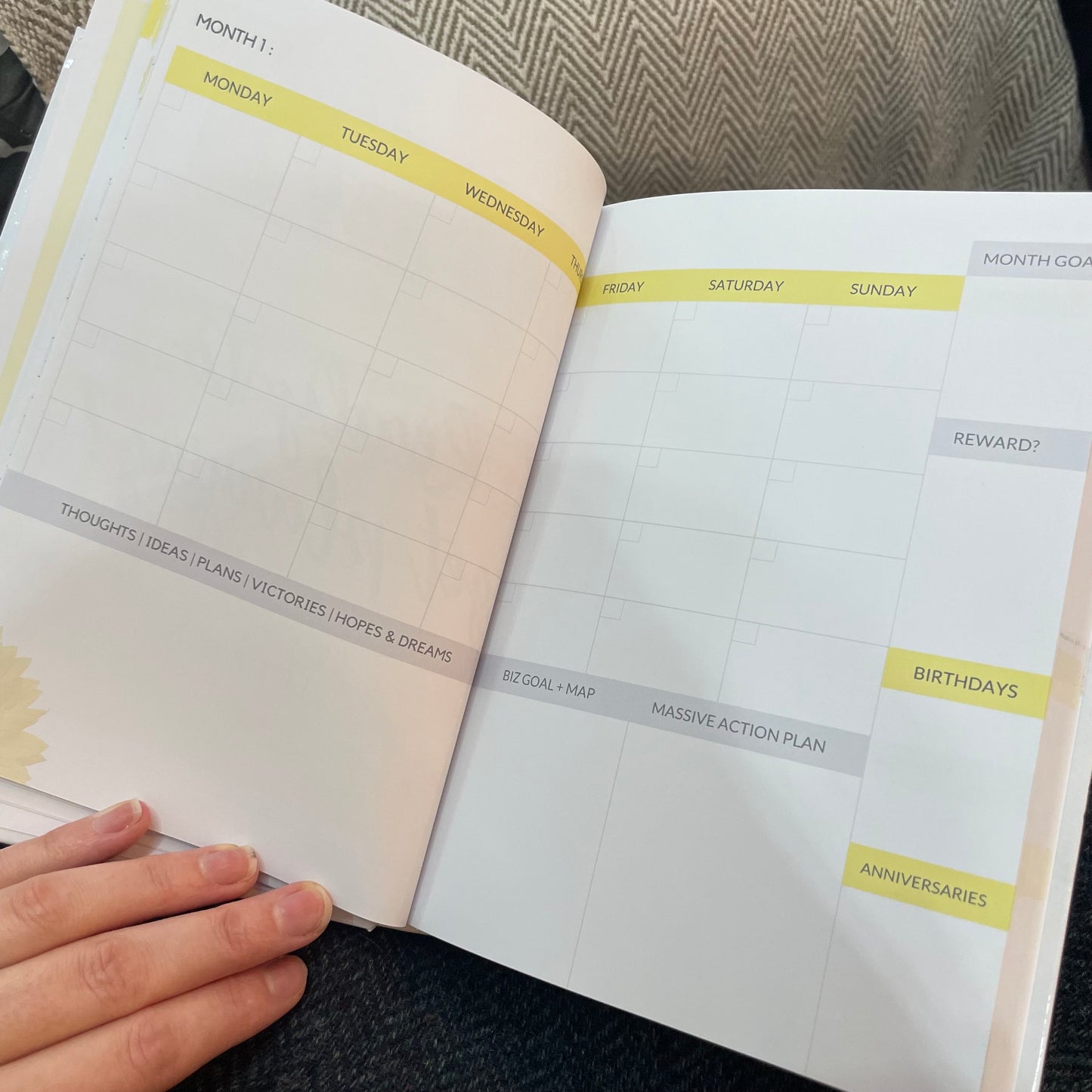 The Own It & Rise Business Planner (6 months undated)