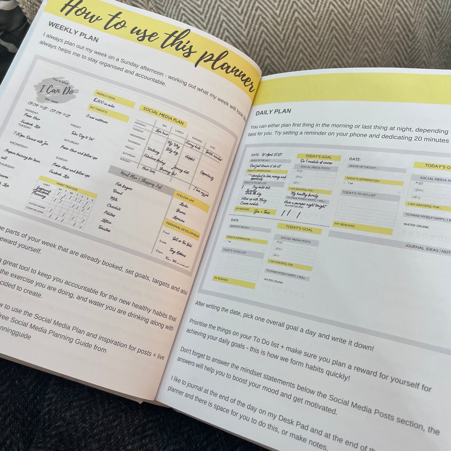 The Own It & Rise Business Planner (6 months undated)