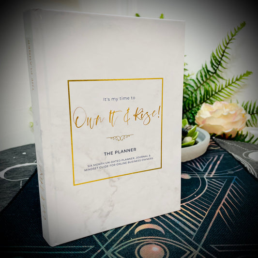 The Own It & Rise Business Planner (6 months undated)
