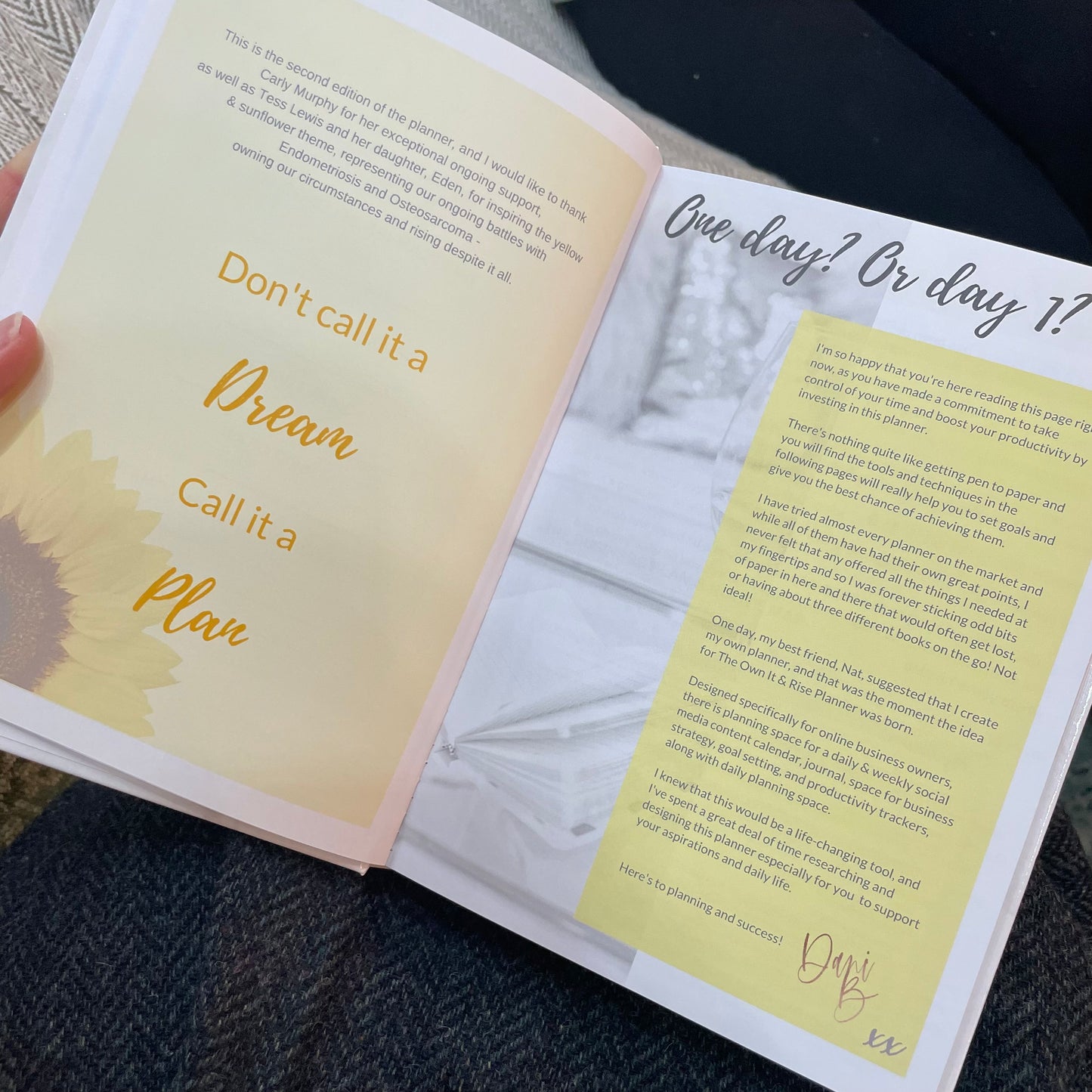 The Own It & Rise Business Planner (6 months undated)