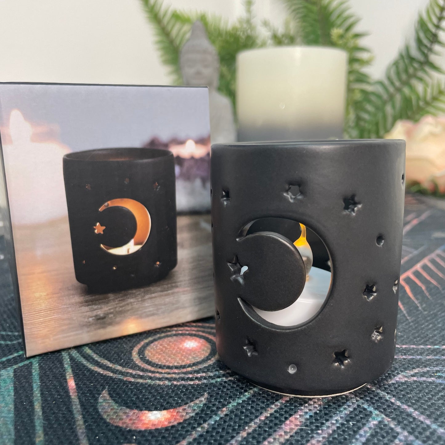 Mystical Moon Tealight Holder