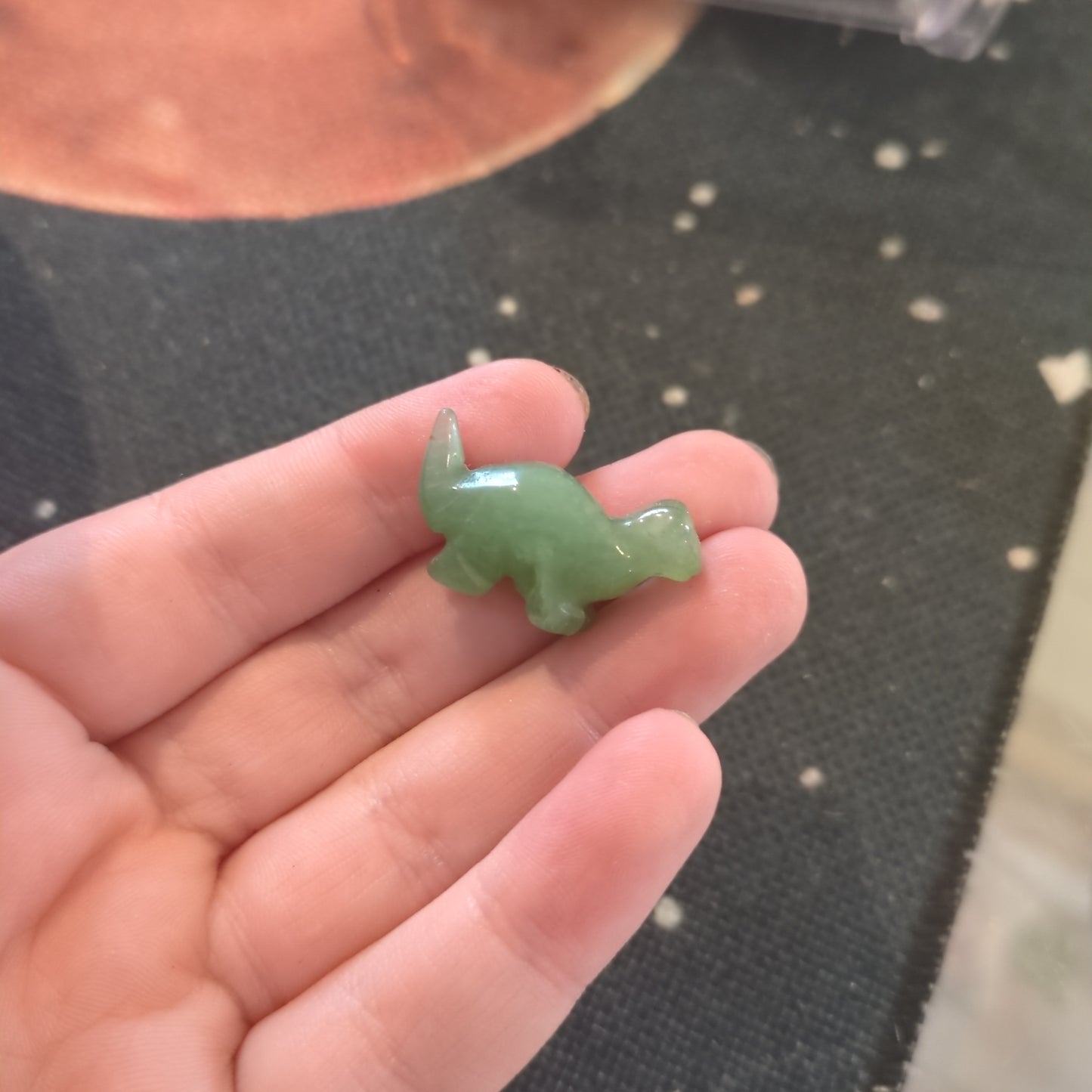 Mini Dino Crystal Carvings