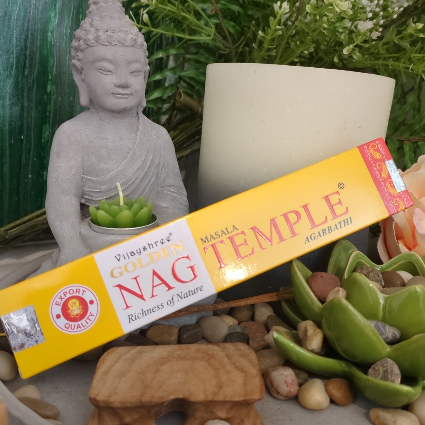 Golden Nag 'Masala Temple'' Incense Joss Sticks