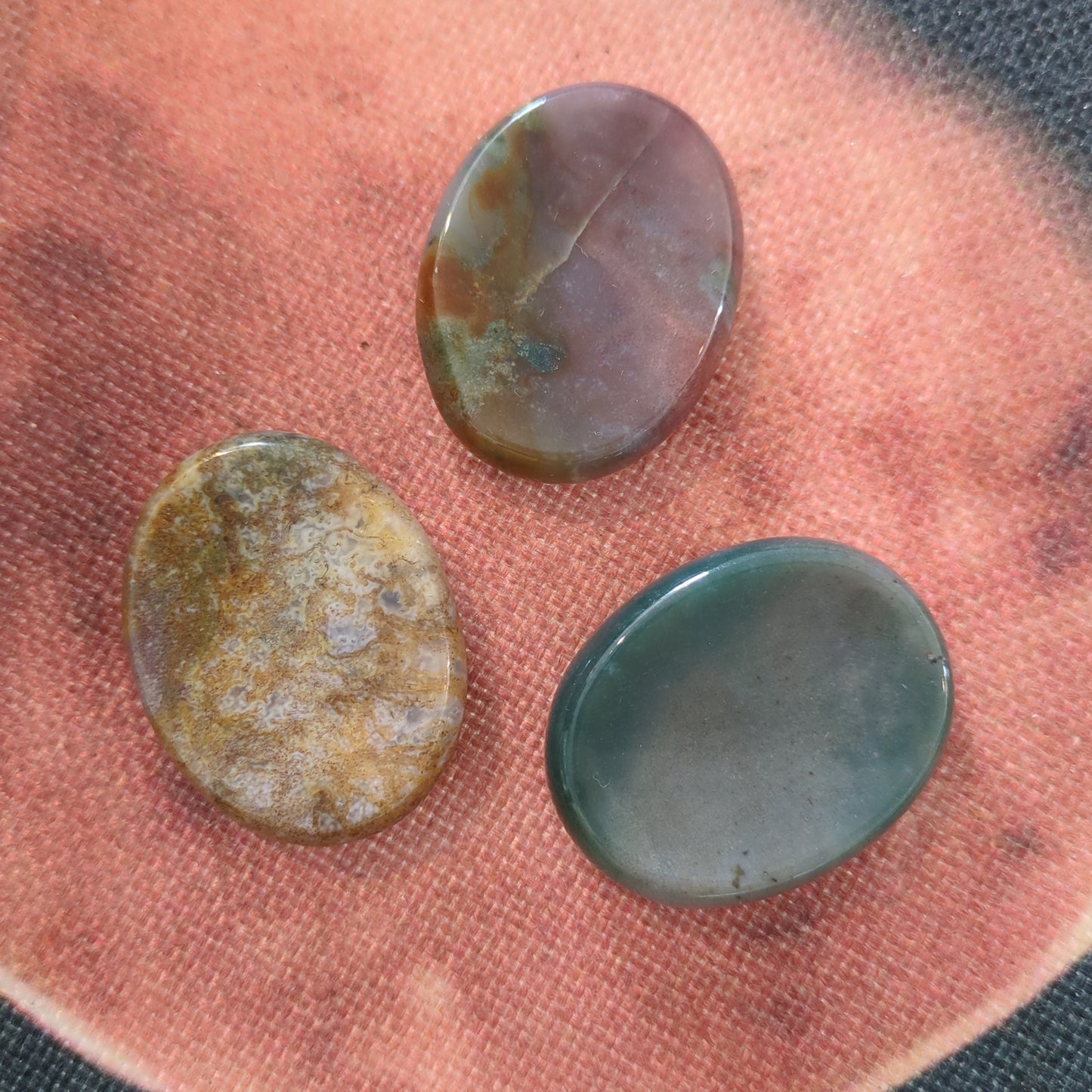 Ocean Jasper Worry Stone