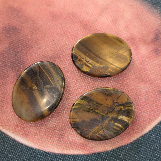 Tiger Eye Worry Stone