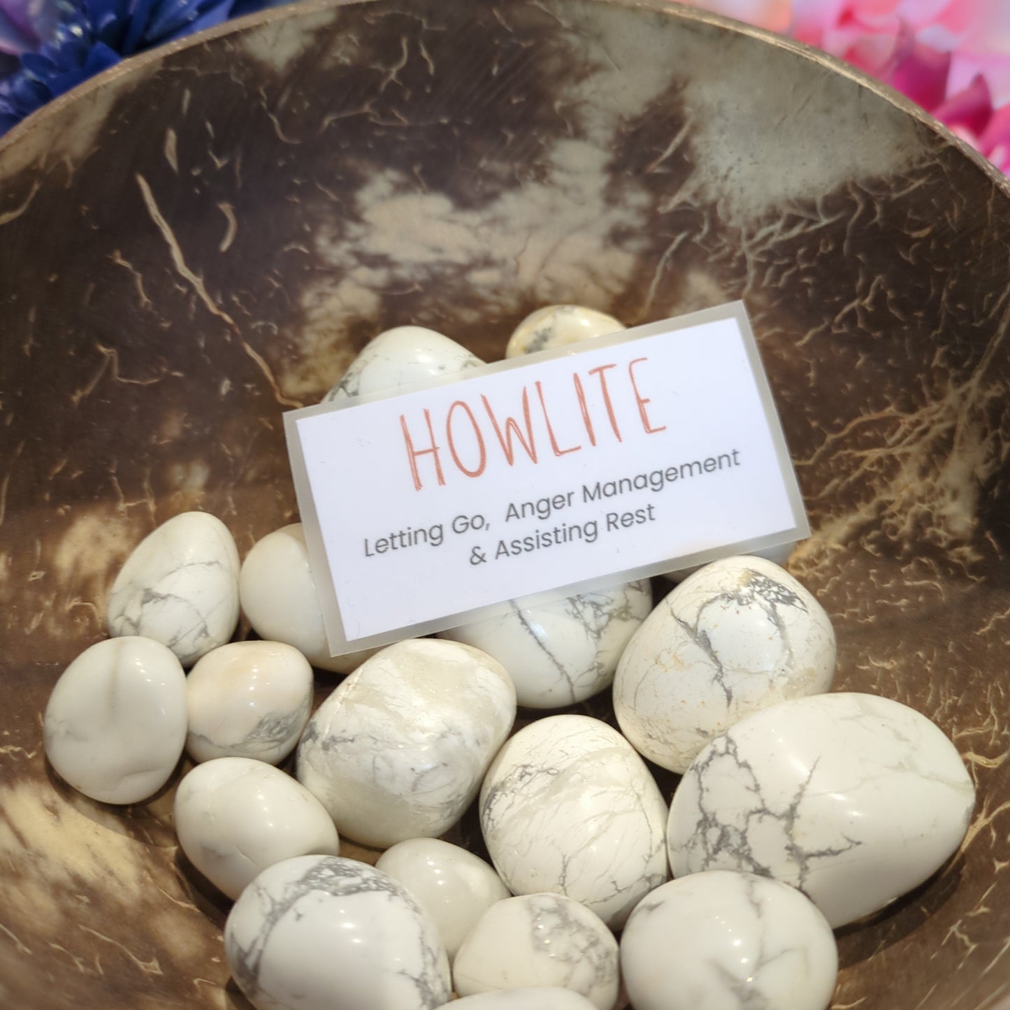 Howlite Tumble Stone