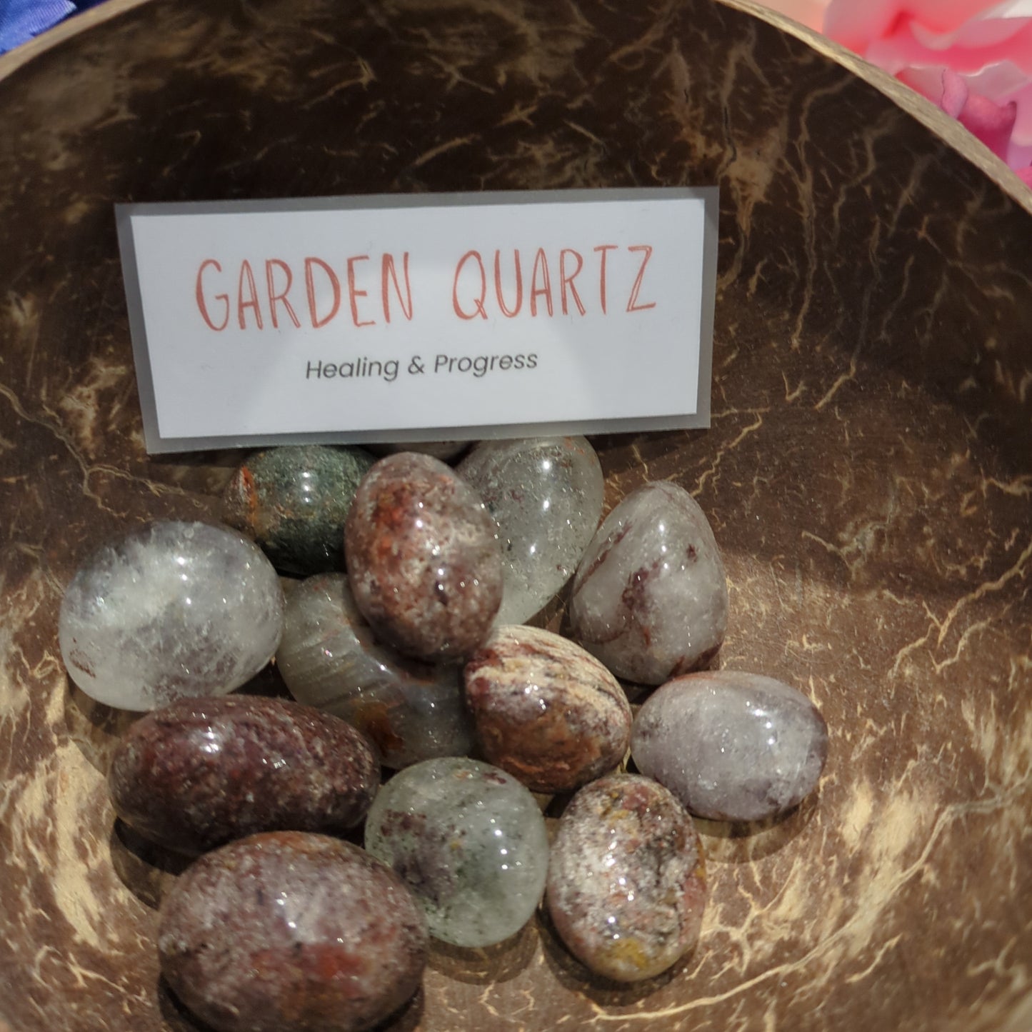 Garden Quartz Tumble Stone