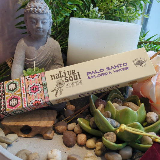 'Palo Santo & Florida Water' Native Soul Incense Joss Sticks