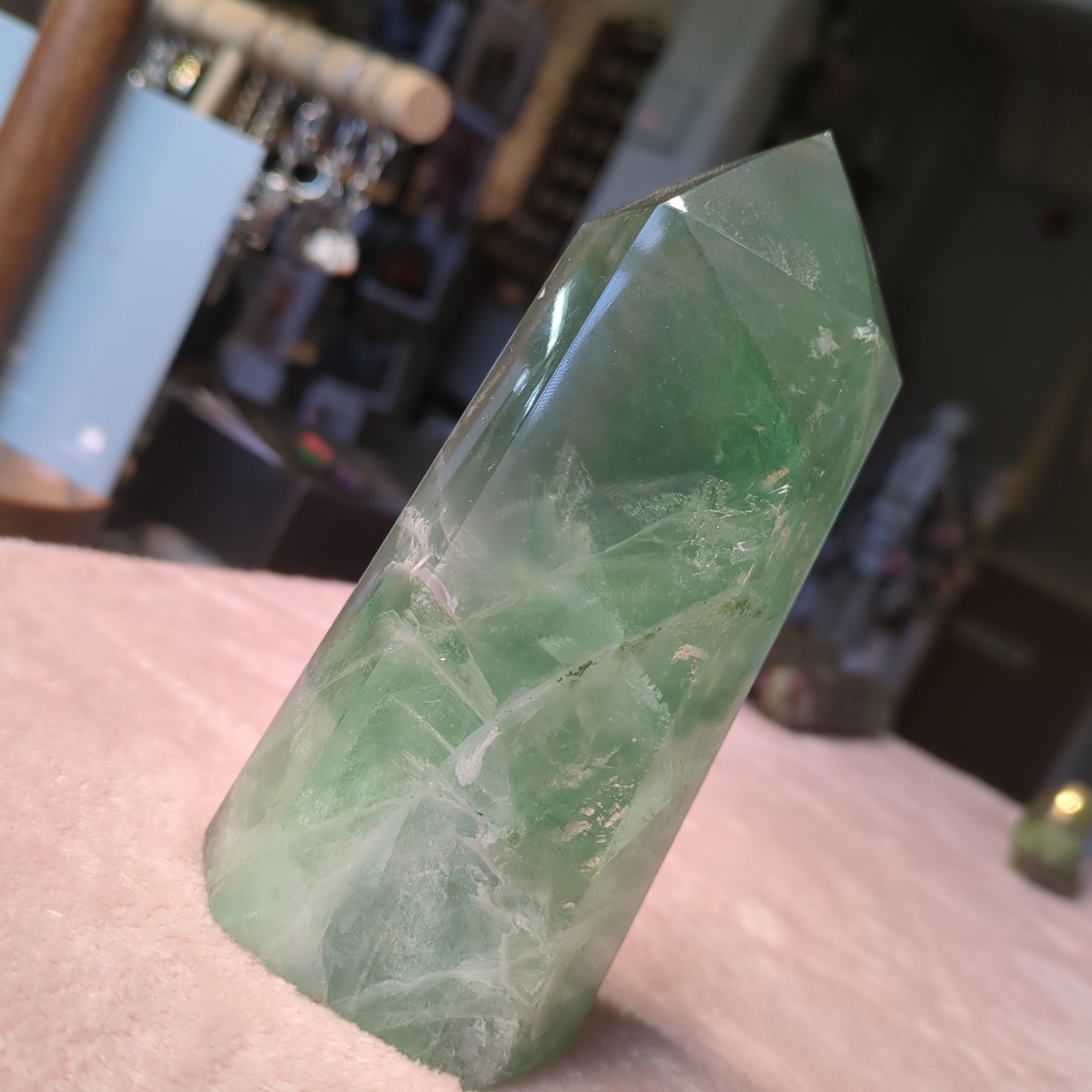 Large Green Fluorite Tower (GFT03)