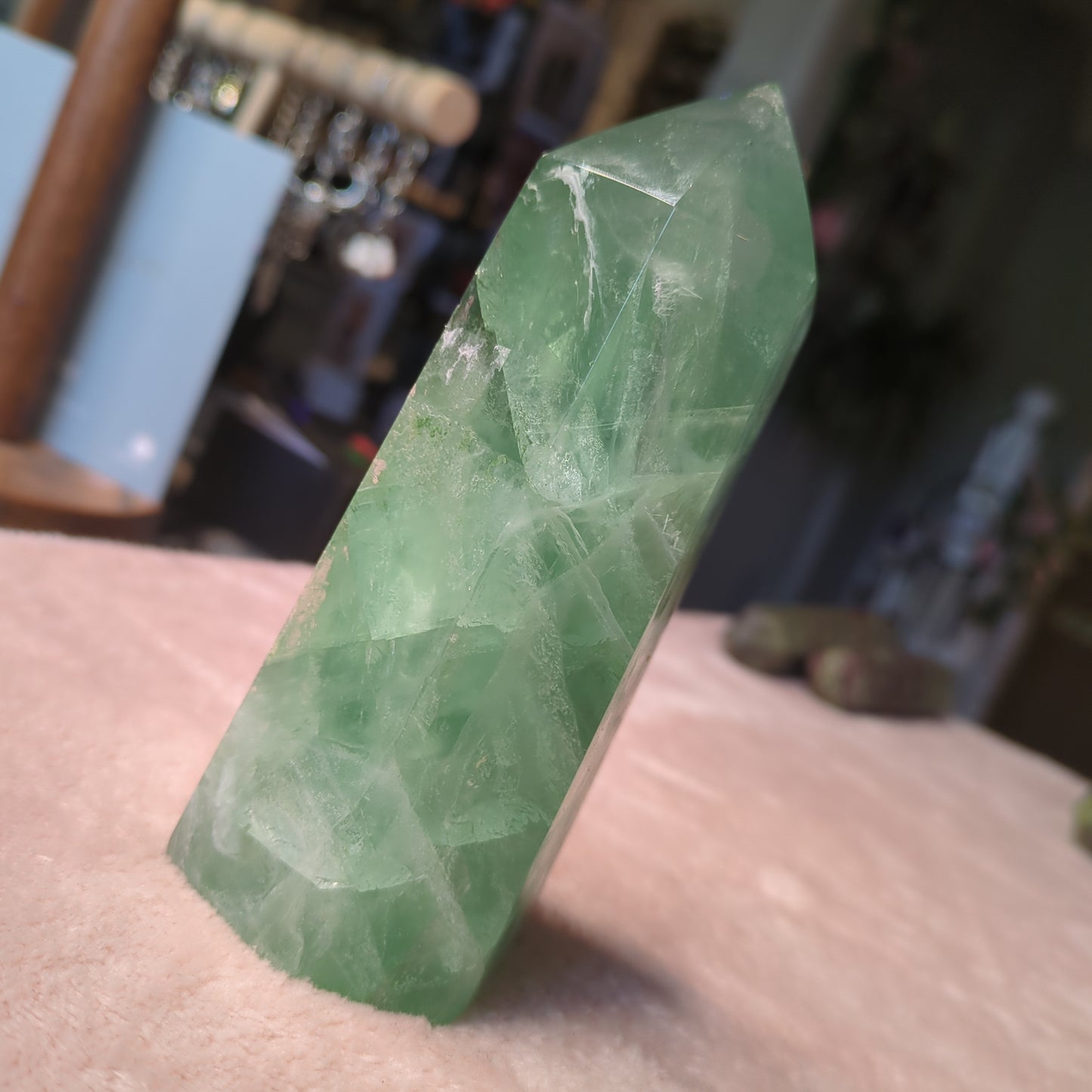 Large Green Fluorite Tower (GFT03)