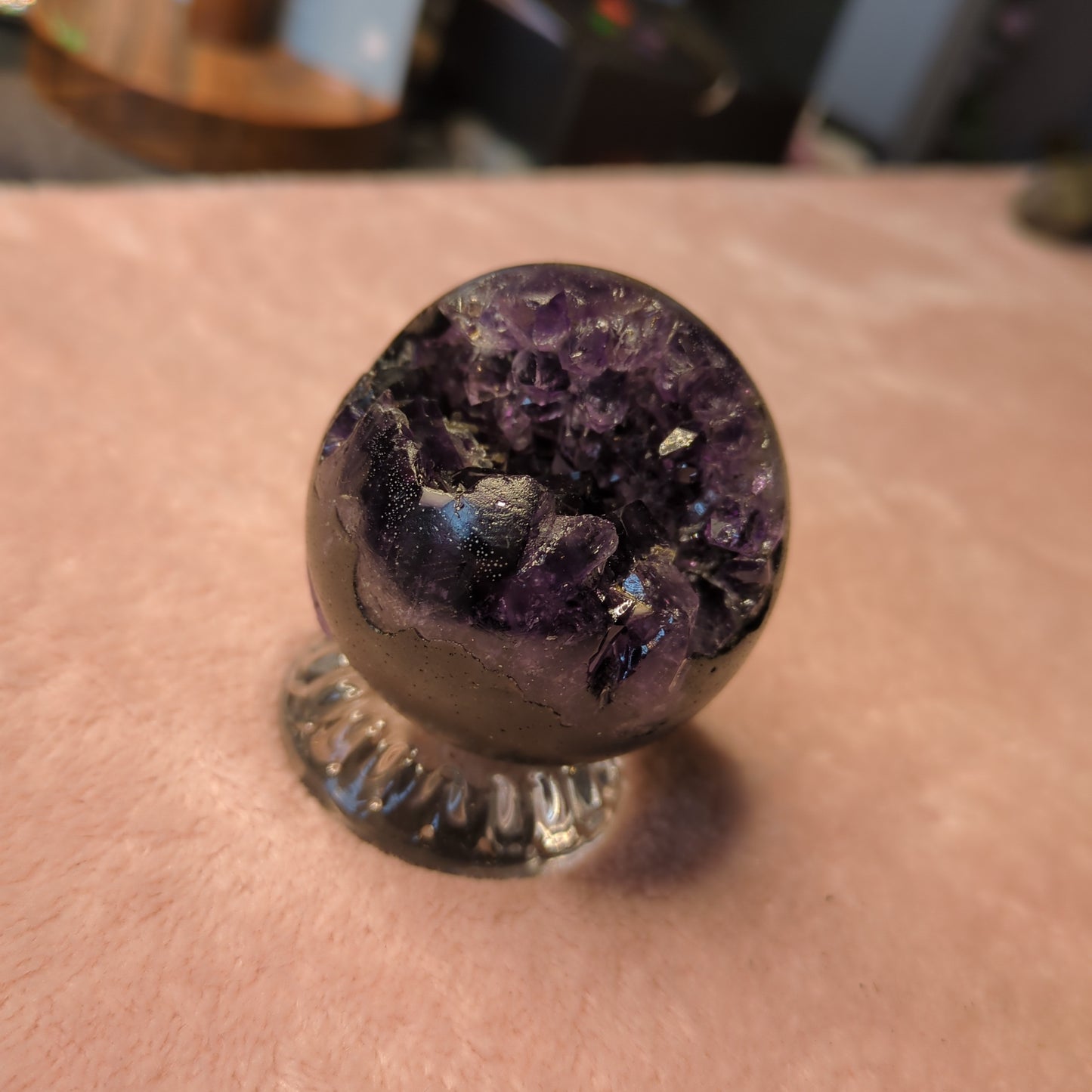 Amethyst Geode Sphere (AS04)