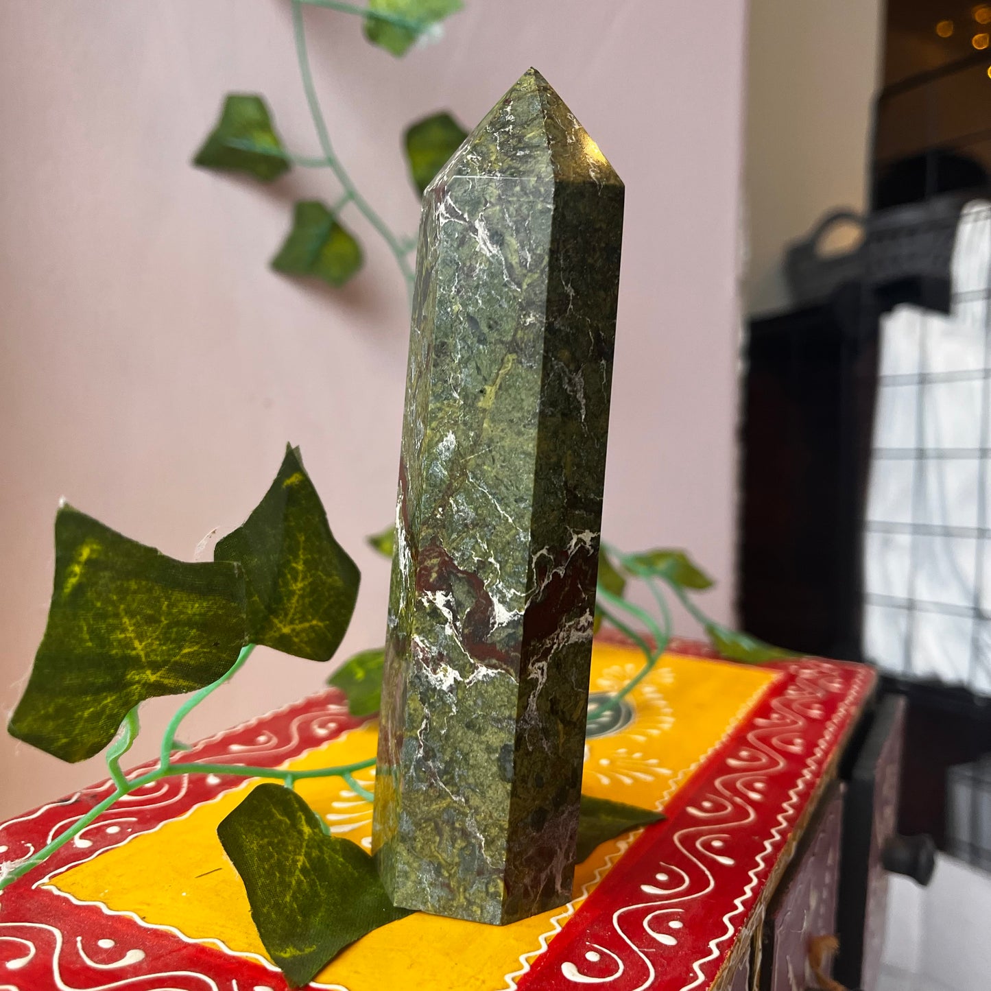 Dragon Blood Jasper Tower (DBJ05)