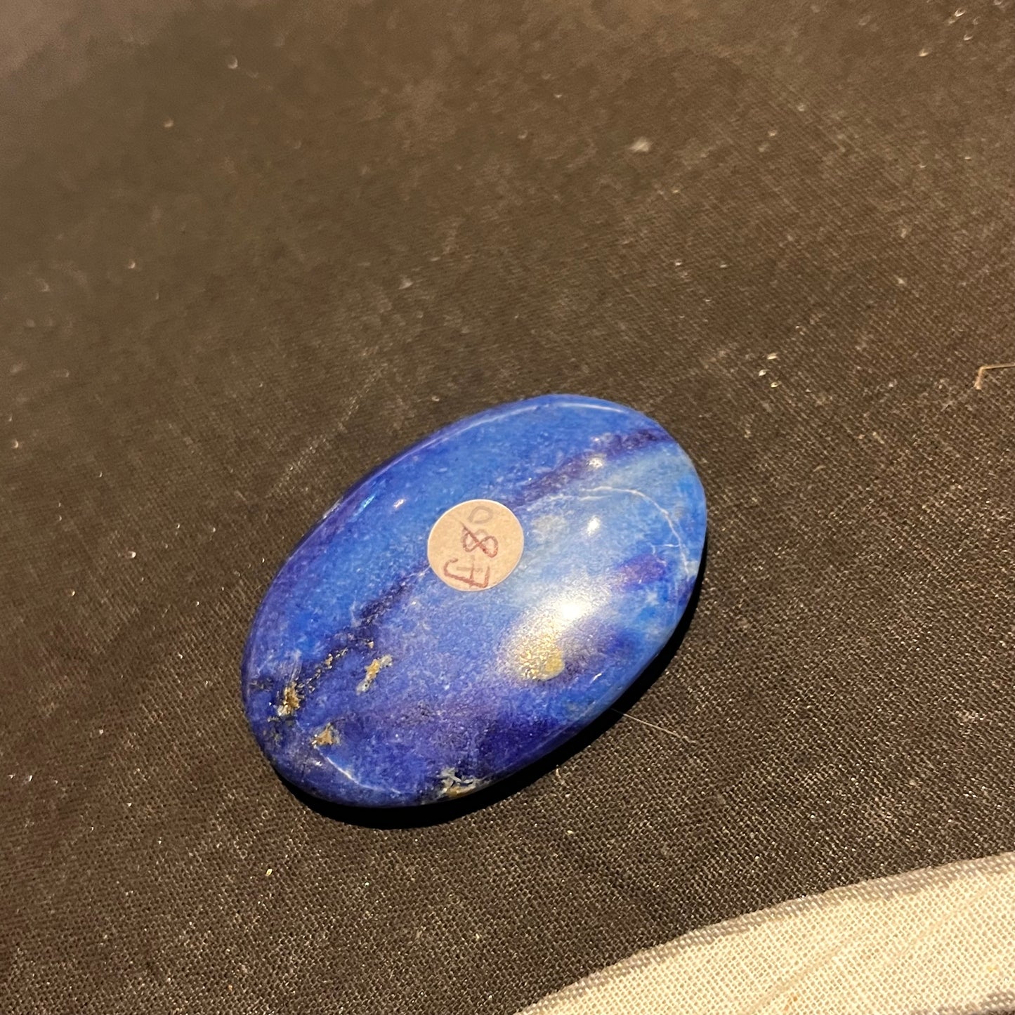 Lapis Lazuli Palm Stone (LLP4)