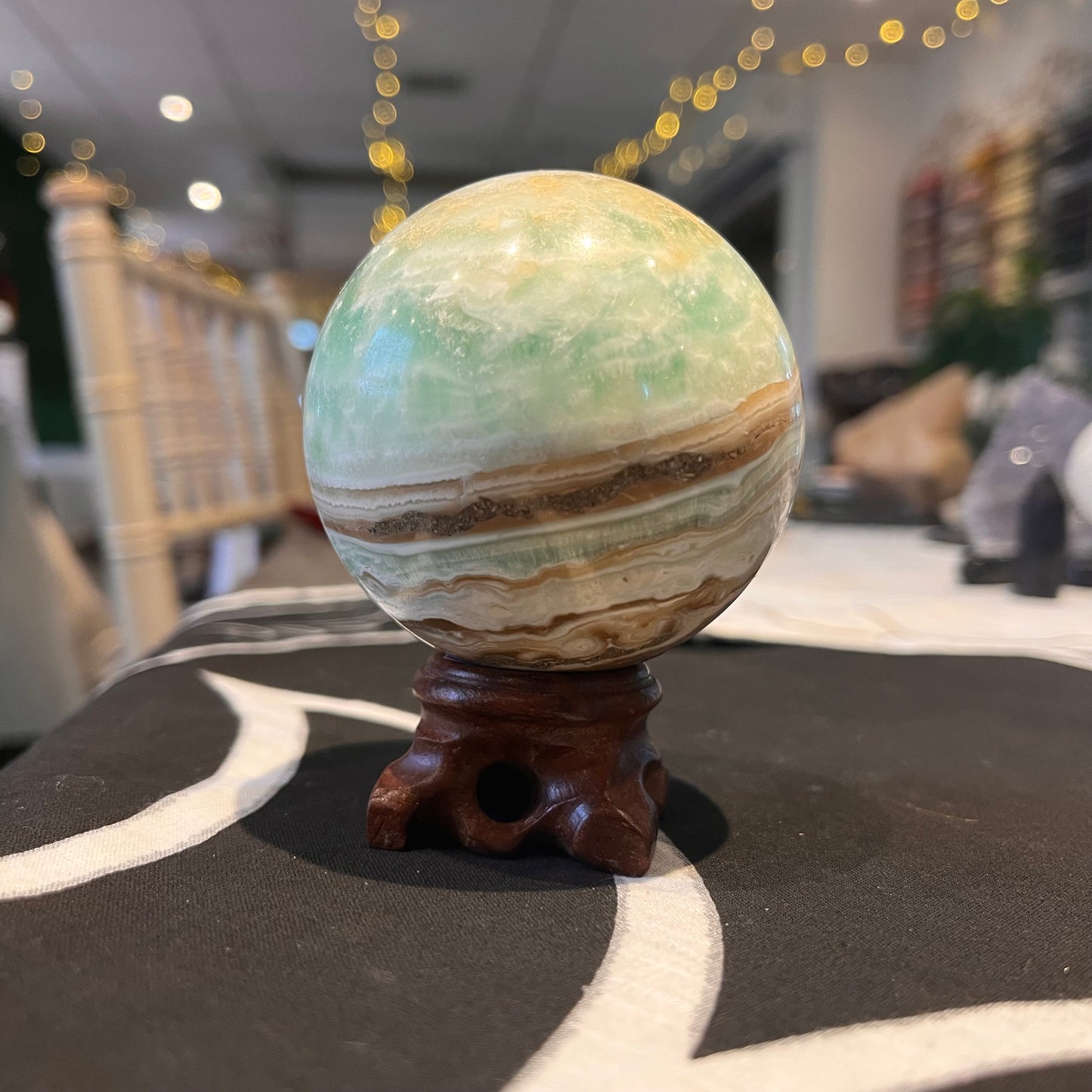 Caribbean Calcite & Aragonite Sphere (CCS01)