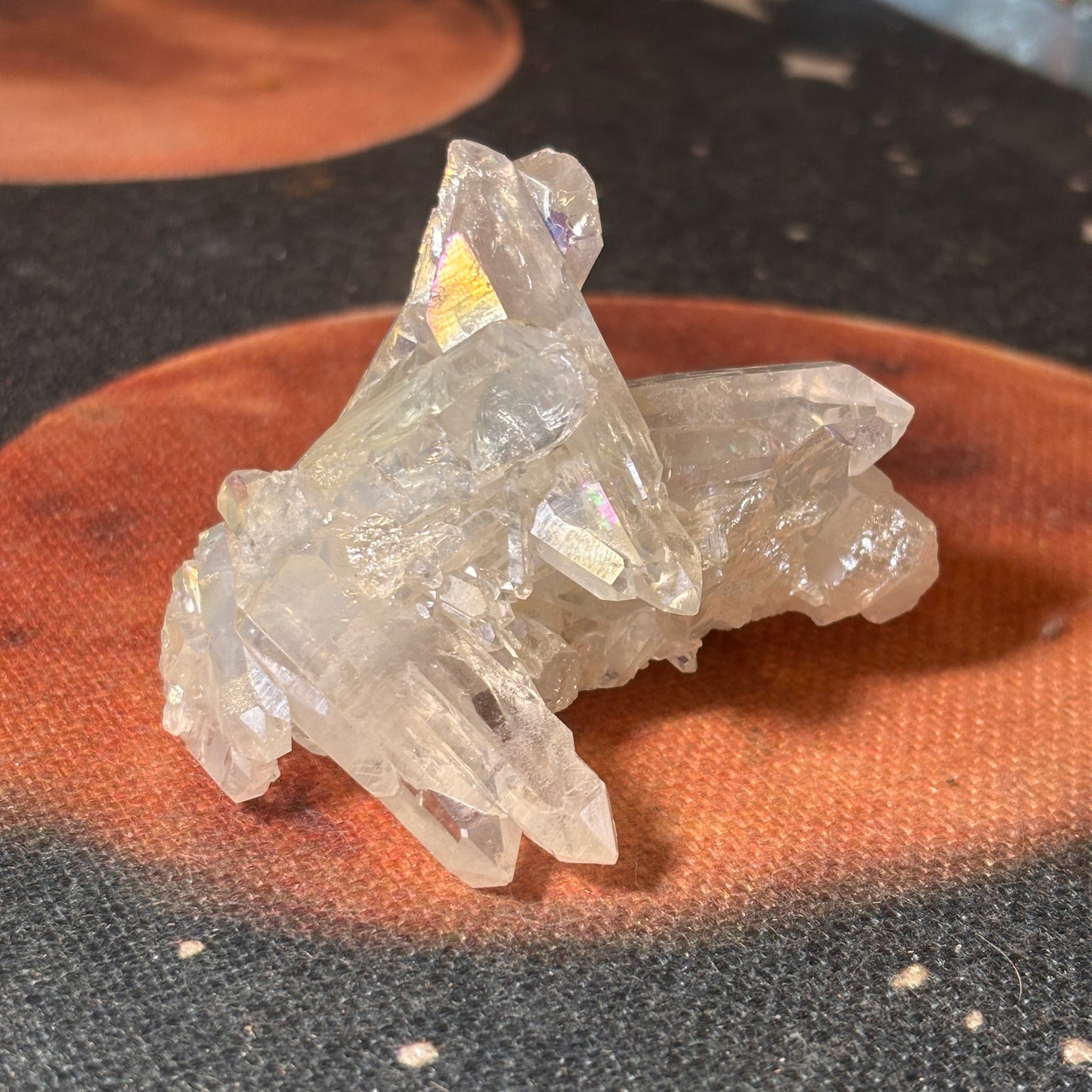 Angel Aura Clear Quartz Cluster (AQC1)