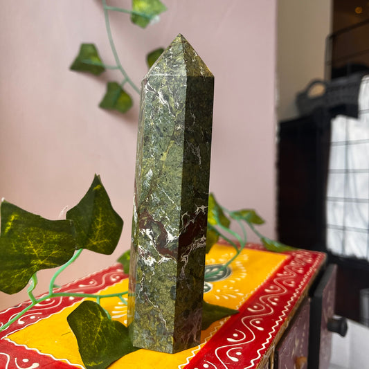 Dragon Blood Jasper Tower (DBJ05)