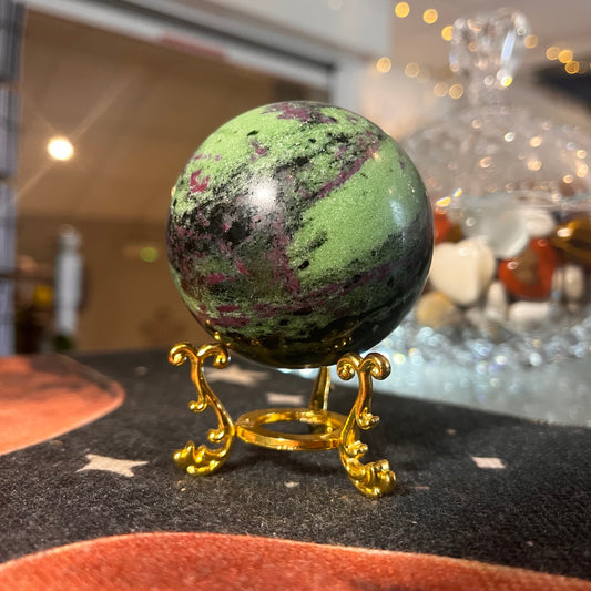 Ruby in Zoisite Sphere (RZS1)