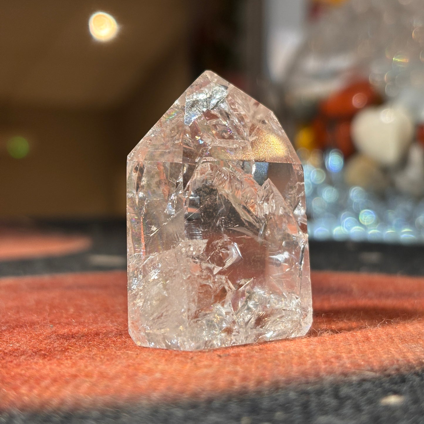 Fire & Ice Quartz Pillar (FIP1)